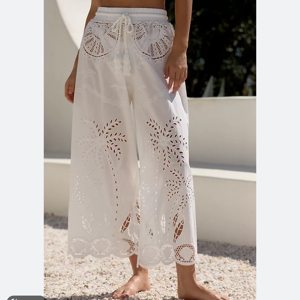 NWT White Farm Rio Coconut Richelieu pants. Sz: xs, so cute for summer!